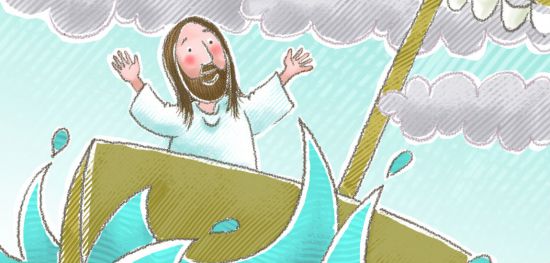 jesus calms the storm