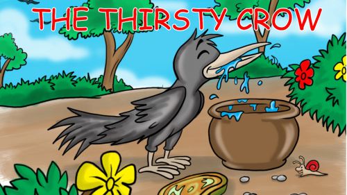 thirsty crow story