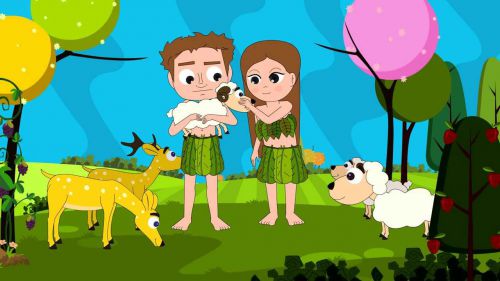 adam and eve story for kids